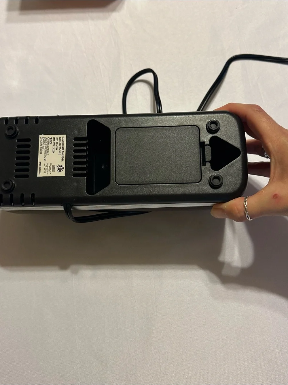 Elitra Electric Knife Sharpener - Black